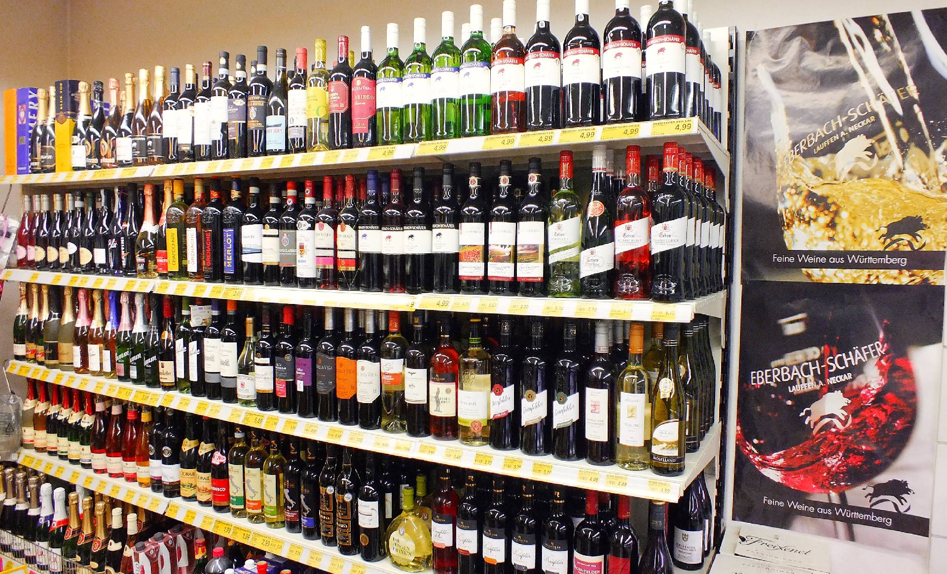 Wein, Sekt und Spirituosen