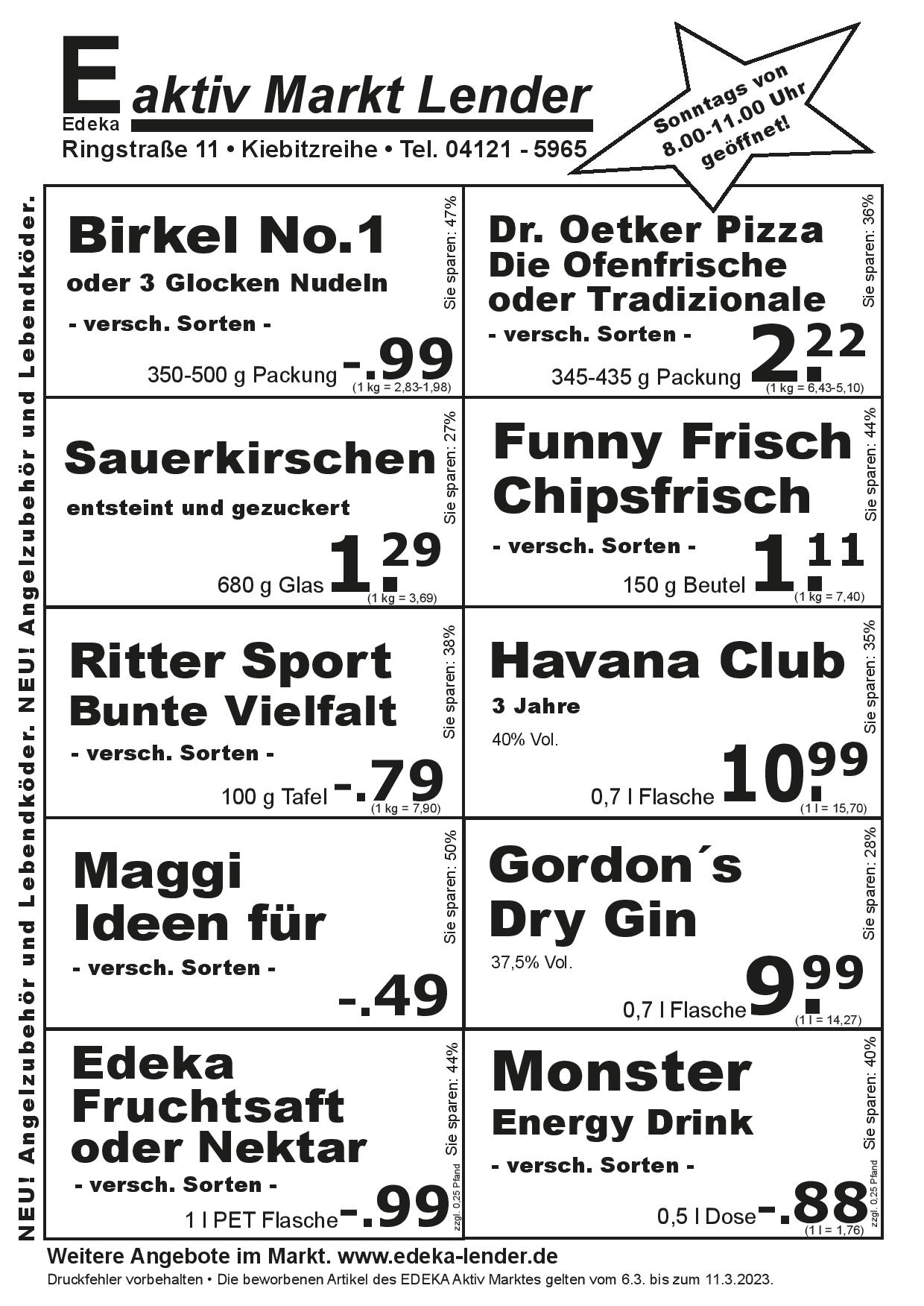 Angebote Rückseite Angebote Rückseite