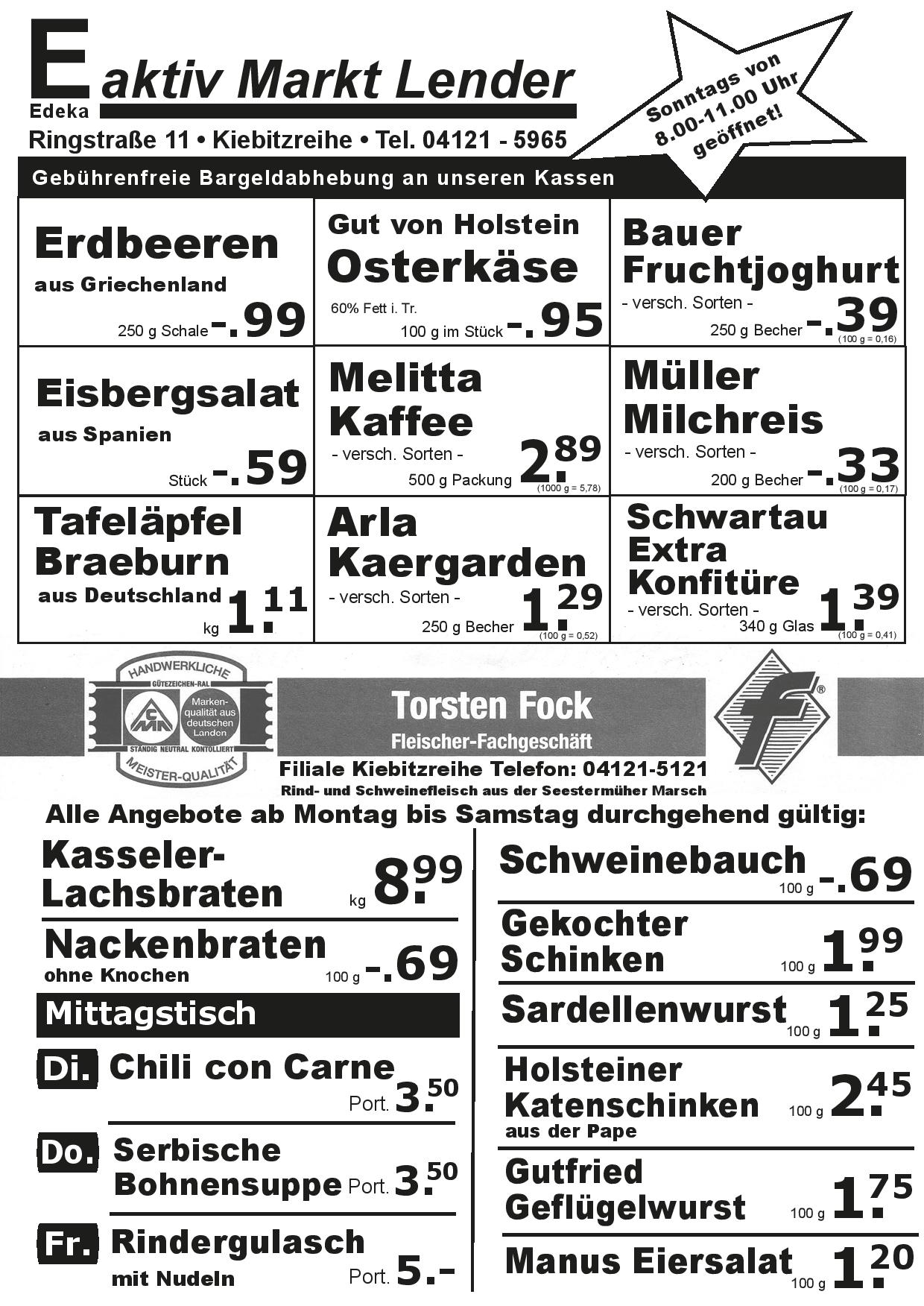 Angebote Vorderseite Angebote Vorderseite