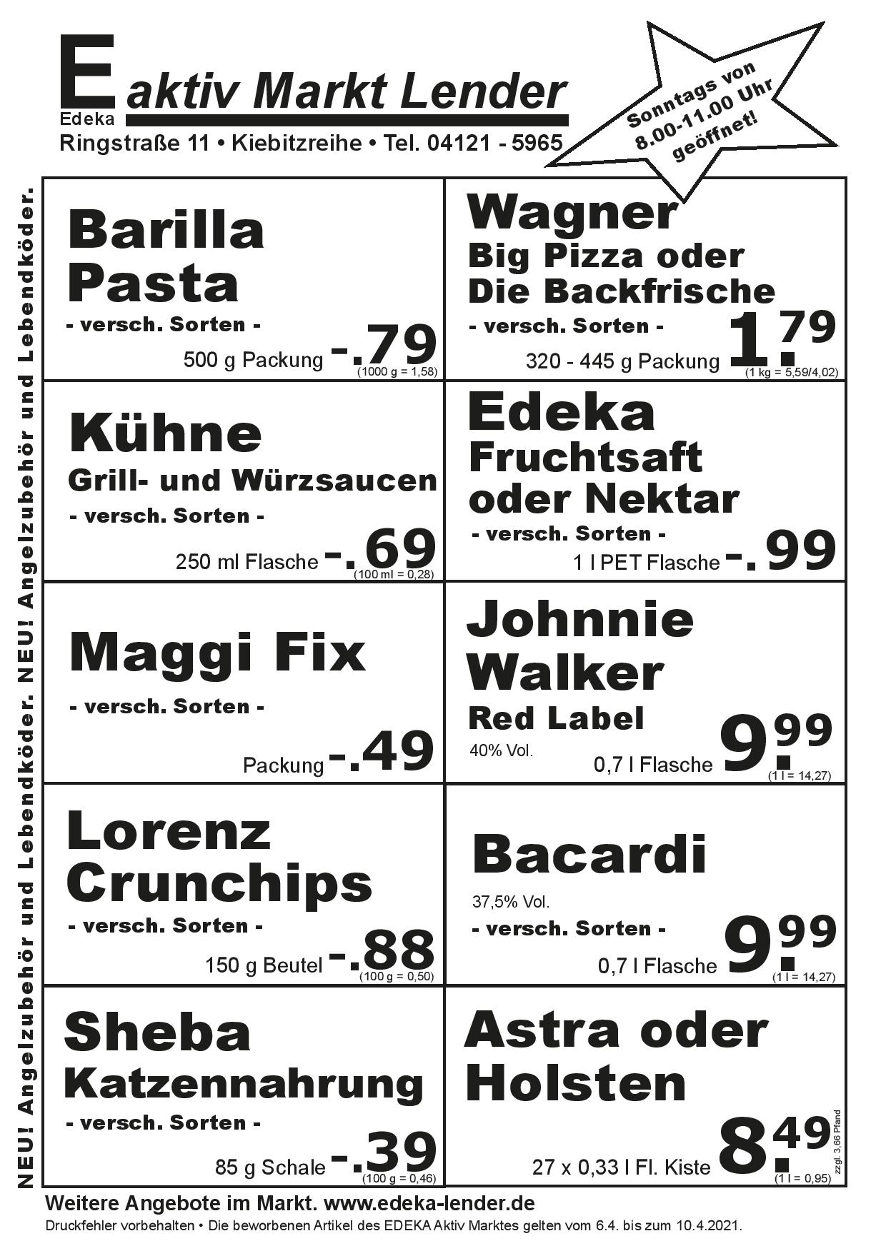 Angebote Rückseite Angebote Rückseite