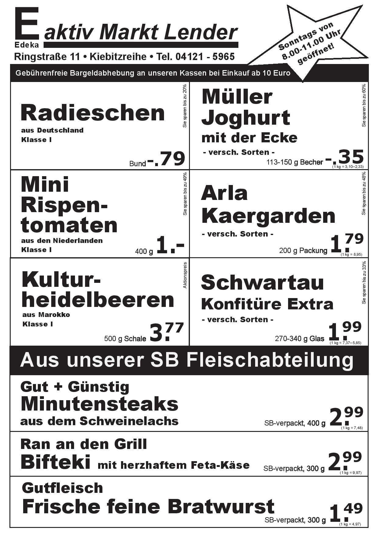Angebote Vorderseite Angebote Vorderseite