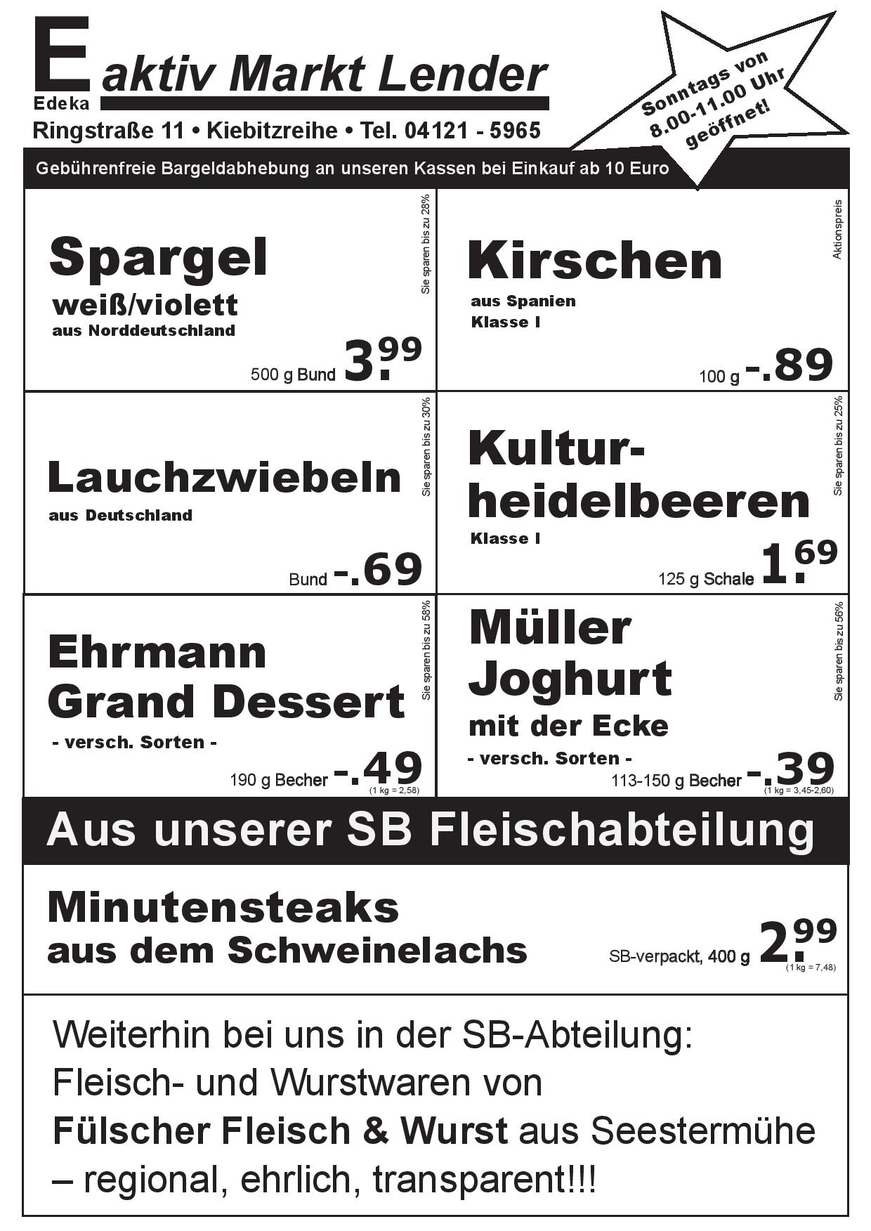 Angebote Vorderseite Angebote Vorderseite