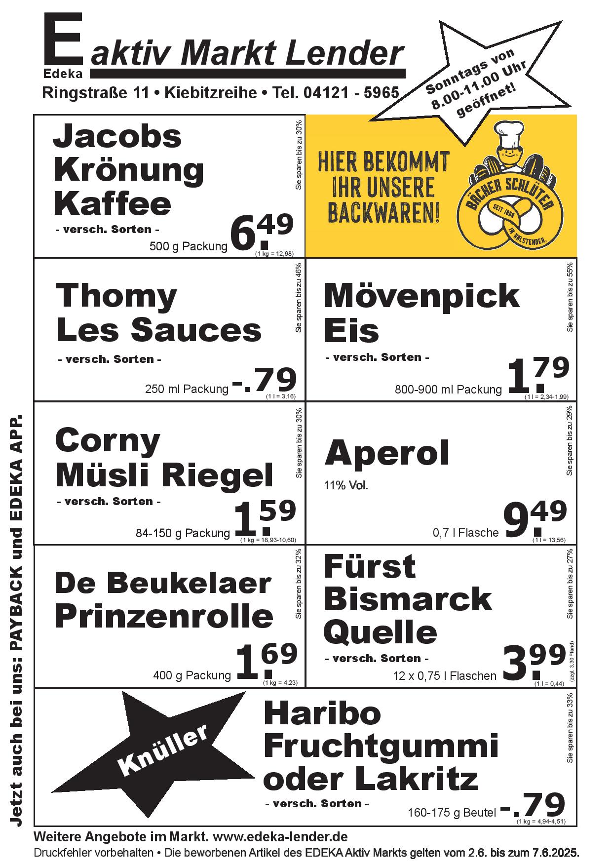 Angebote Rückseite Angebote Rückseite