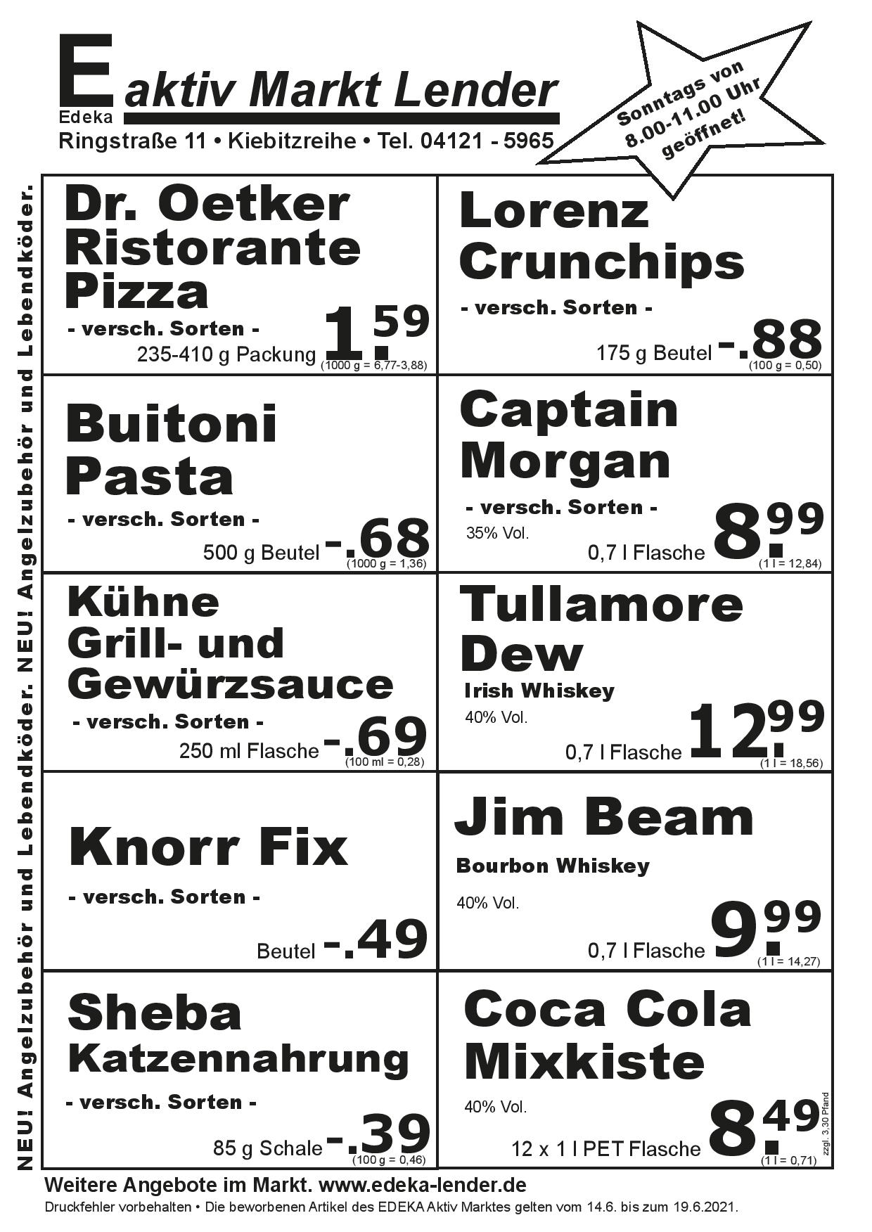 Angebote Rückseite Angebote Rückseite