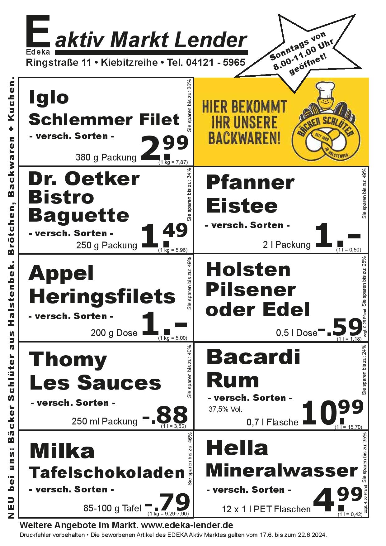 Angebote Rückseite Angebote Rückseite