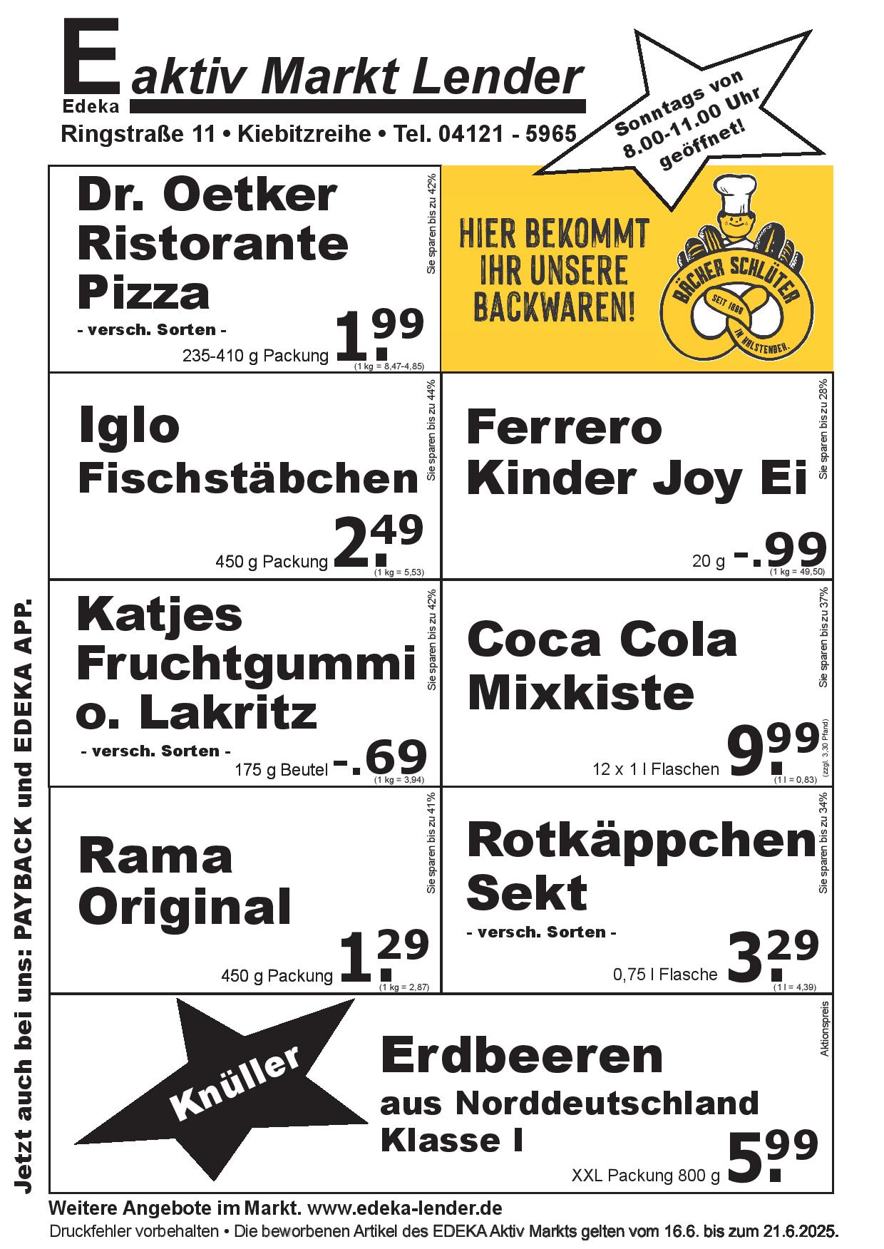 Angebote Rückseite Angebote Rückseite