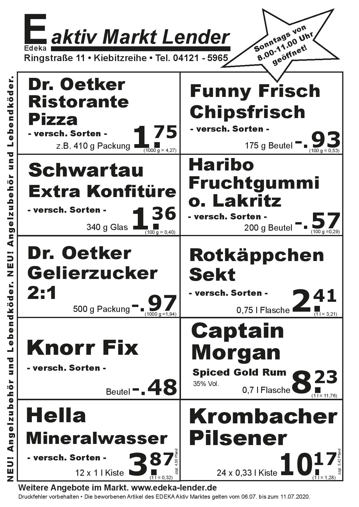 Angebote Rückseite Angebote Rückseite