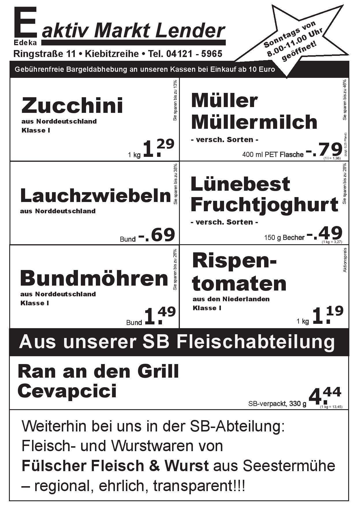 Angebote Vorderseite Angebote Vorderseite