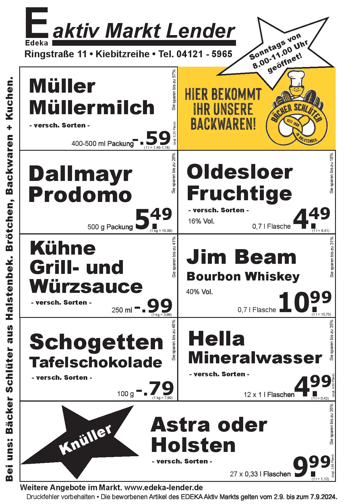 Angebote Rückseite Angebote Rückseite