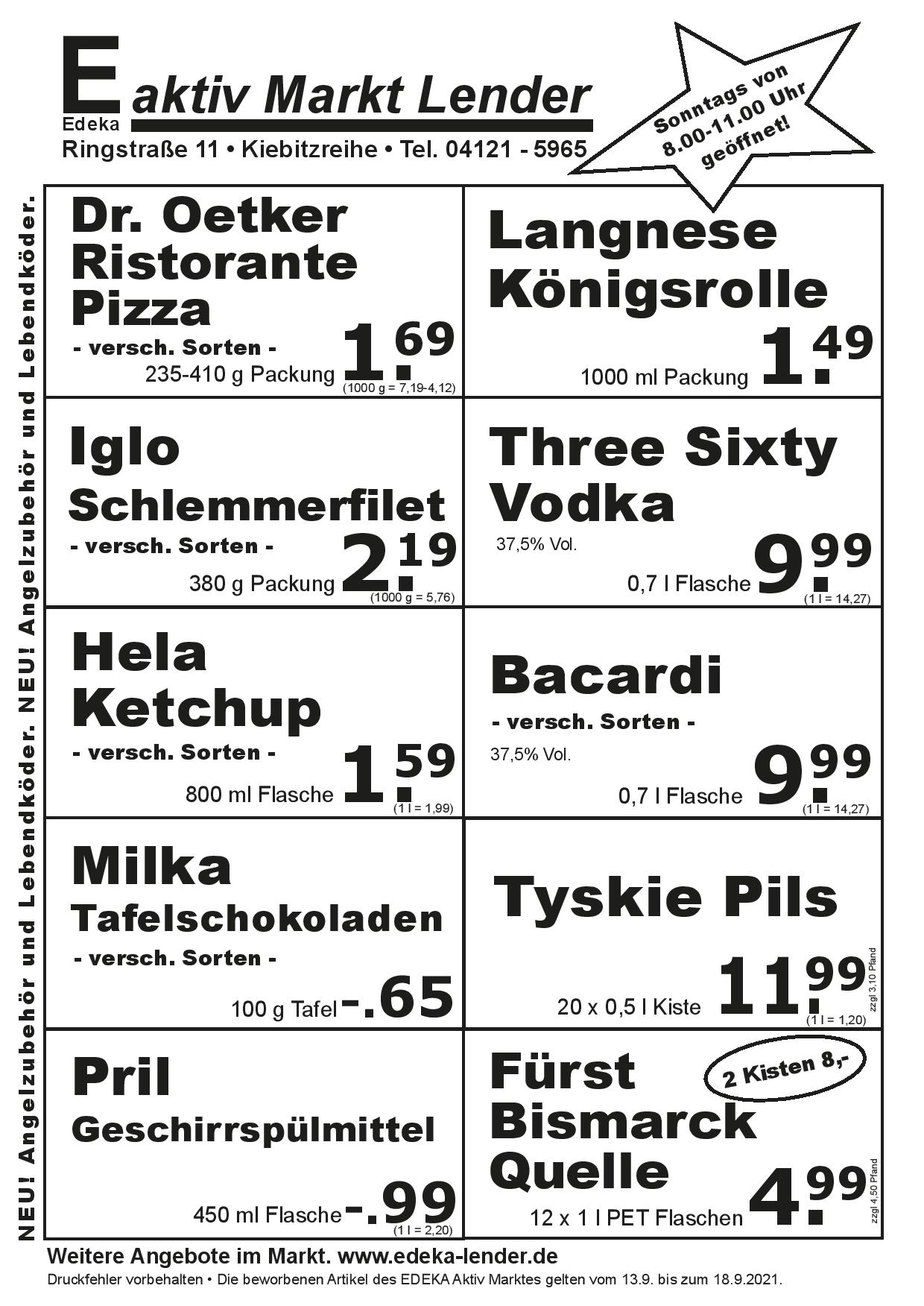 Angebote Rückseite Angebote Rückseite