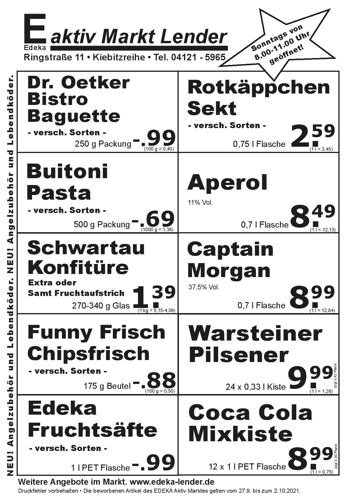 Angebote Rückseite Angebote Rückseite