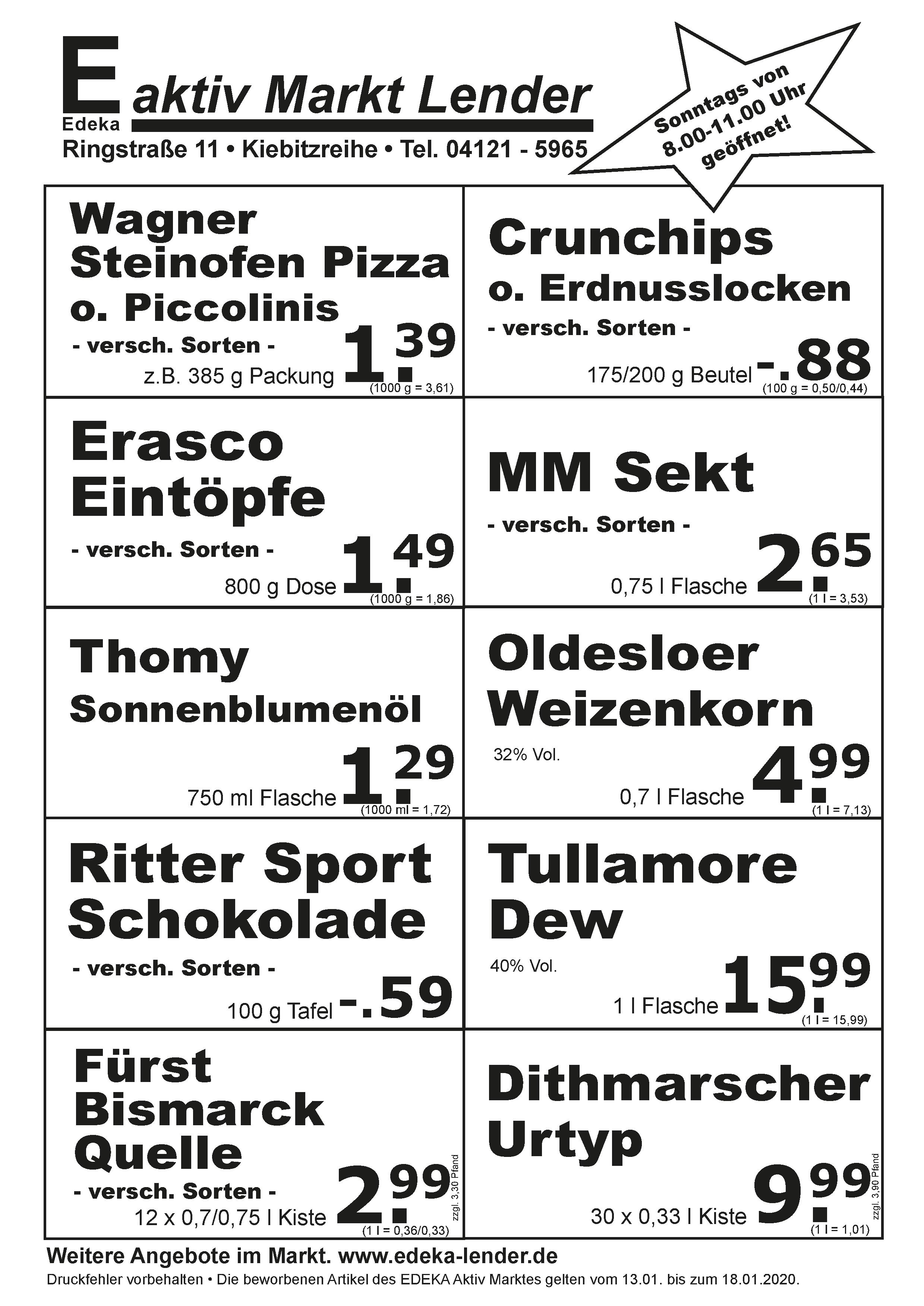 Angebote Rückseite Angebote Rückseite