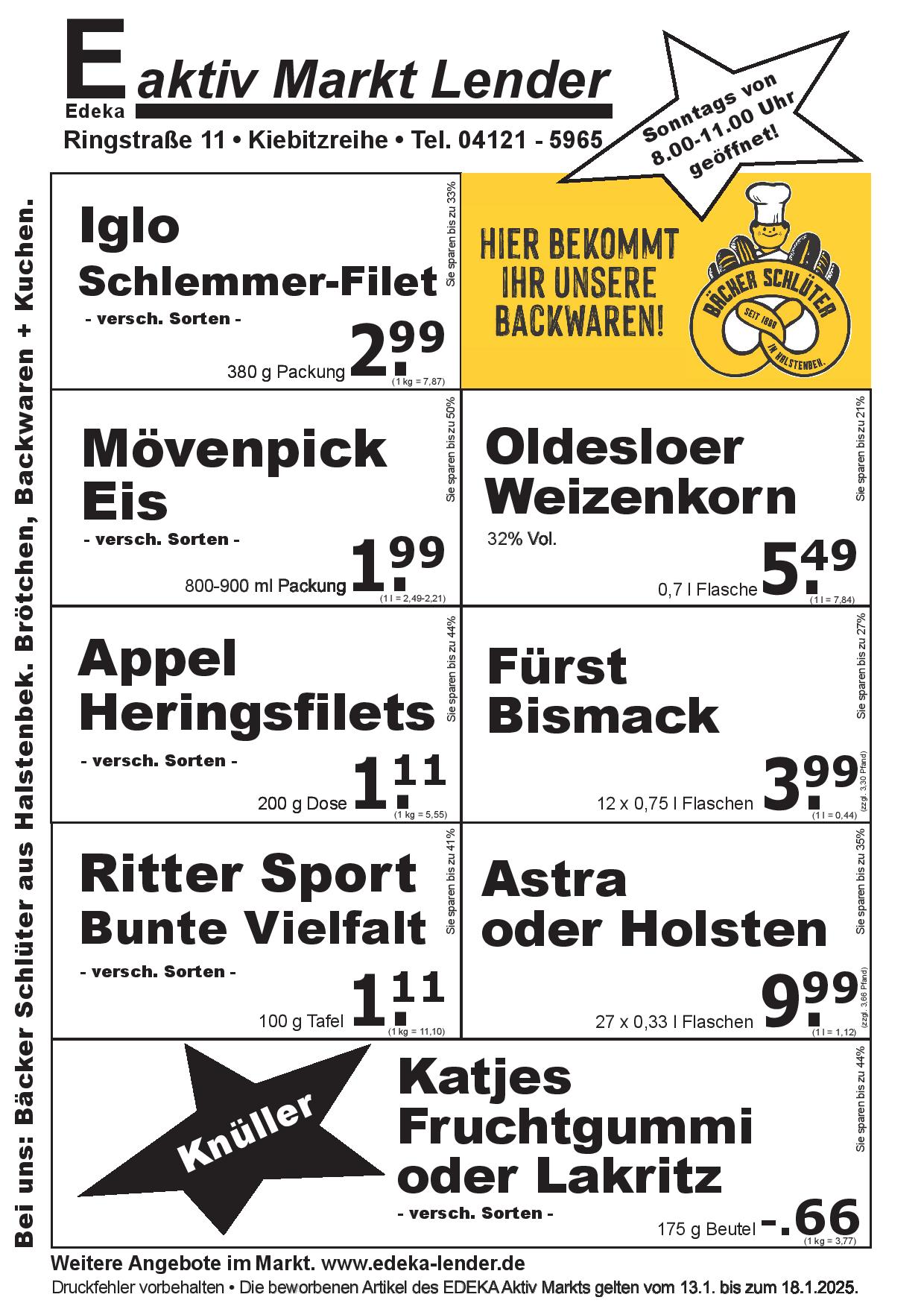 Angebote Rückseite Angebote Rückseite