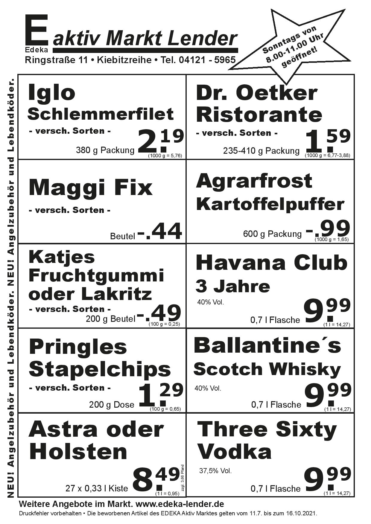 Angebote Rückseite Angebote Rückseite