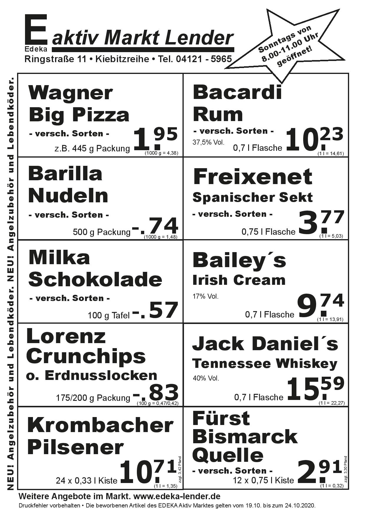 Angebote Rückseite Angebote Rückseite