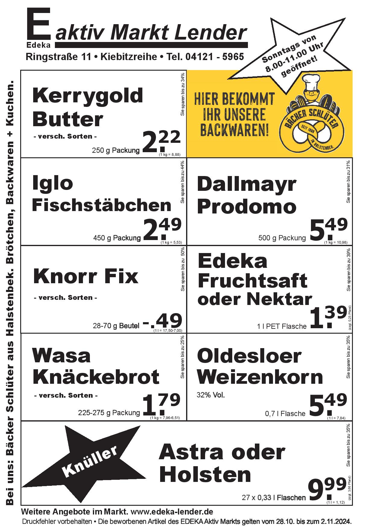 Angebote Rückseite Angebote Rückseite