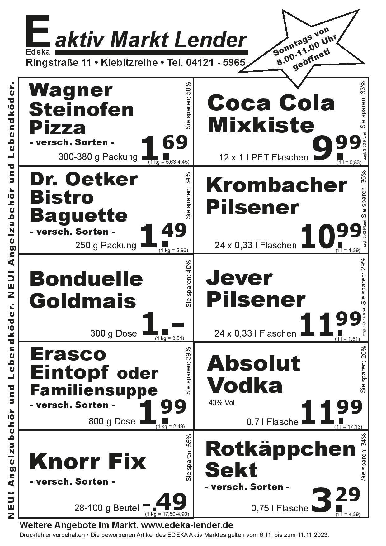 Angebote Rückseite Angebote Rückseite