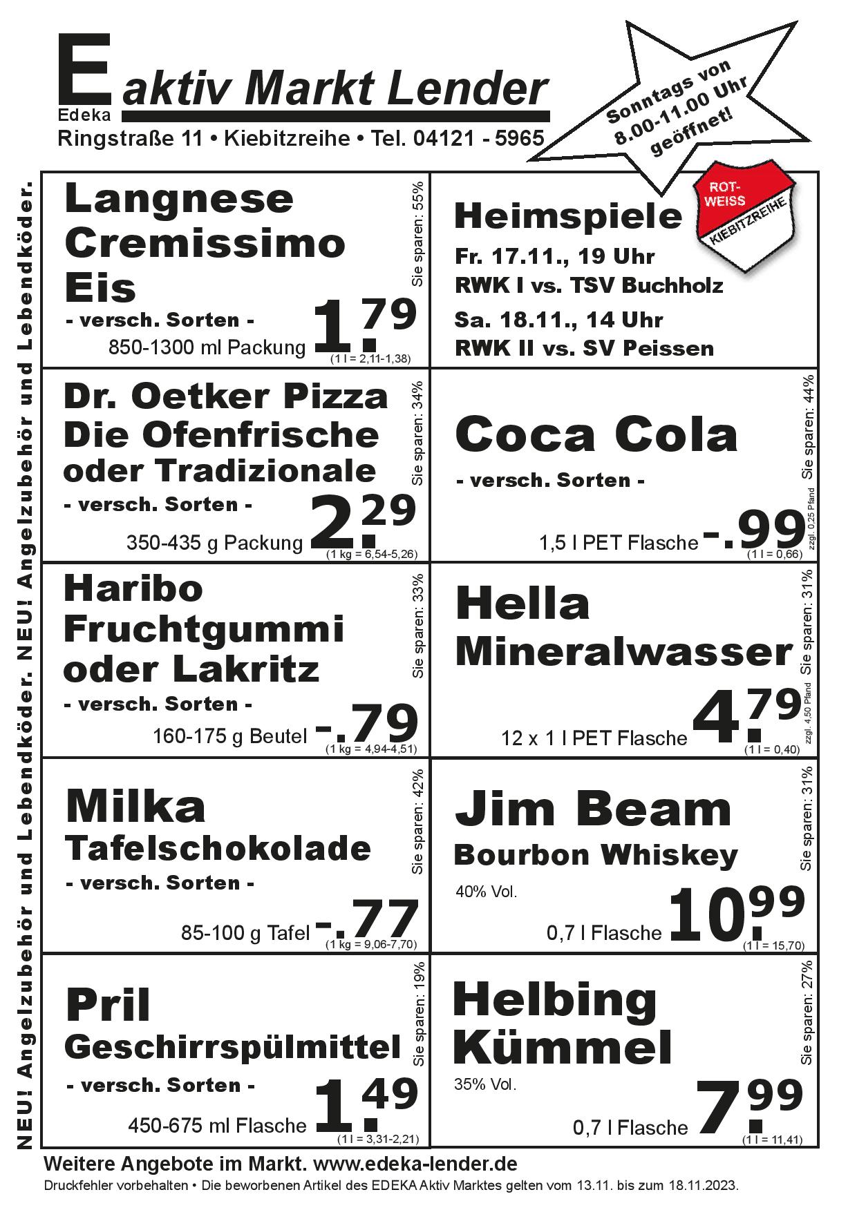 Angebote Rückseite Angebote Rückseite