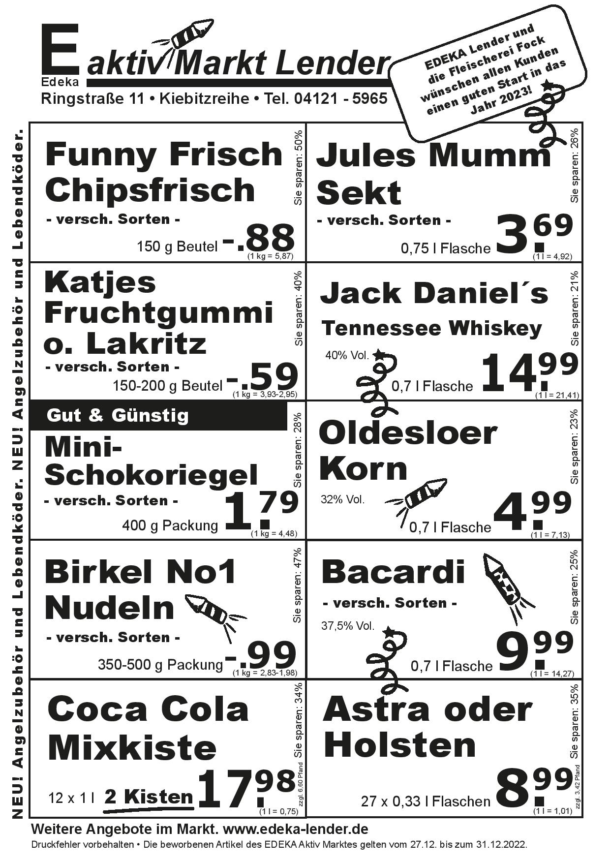 Angebote Rückseite Angebote Rückseite