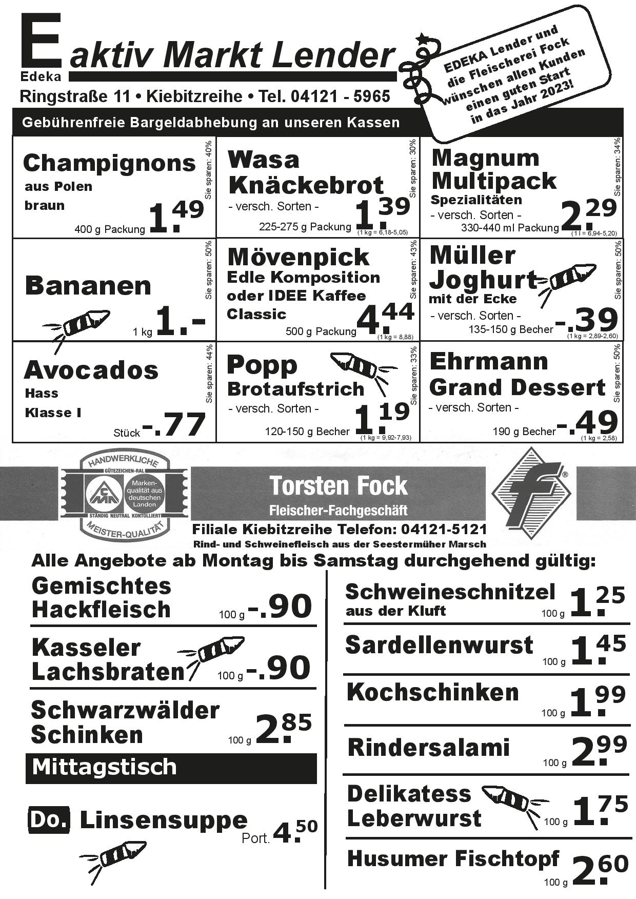 Angebote Vorderseite Angebote Vorderseite