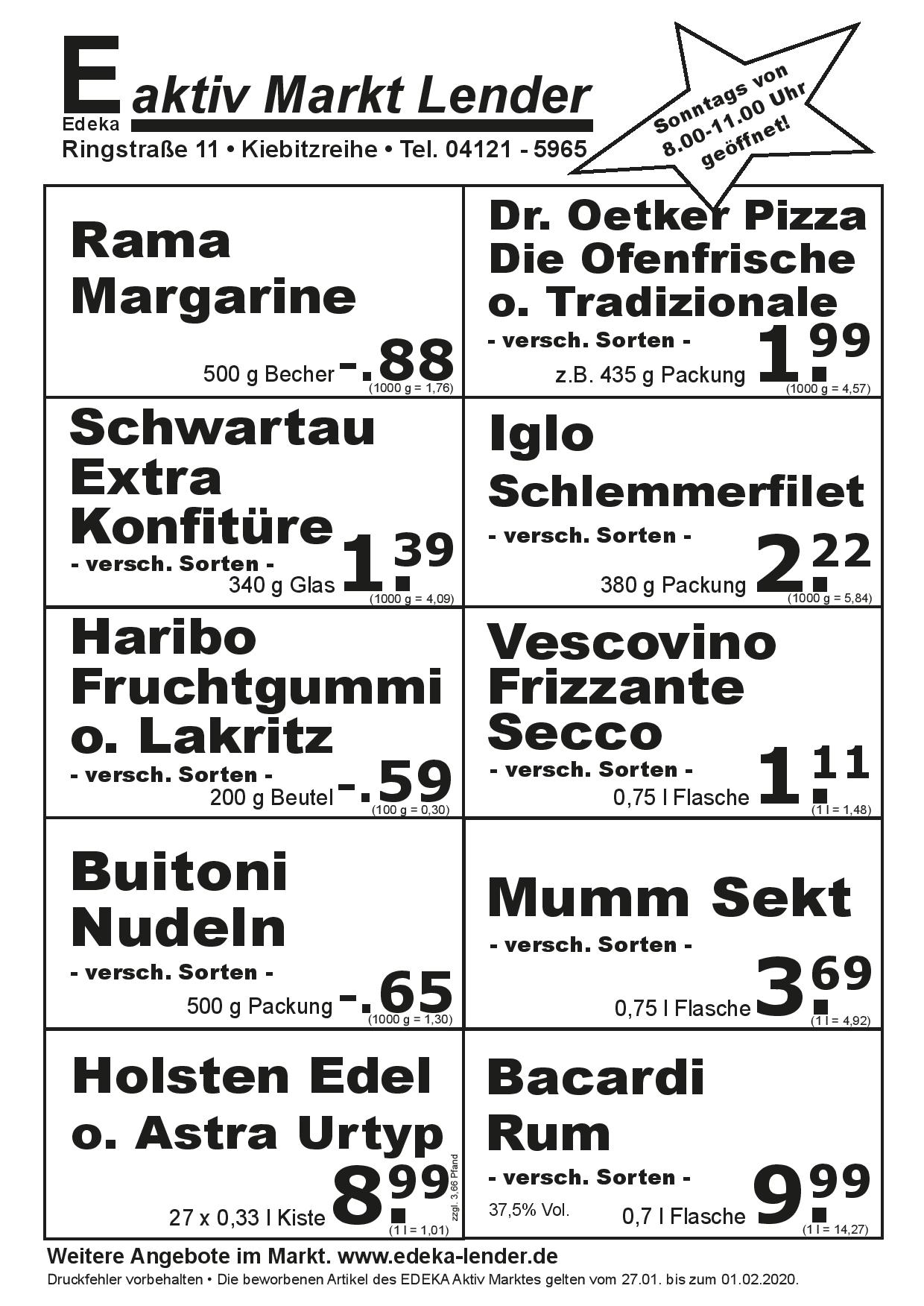 Angebote Rückseite Angebote Rückseite